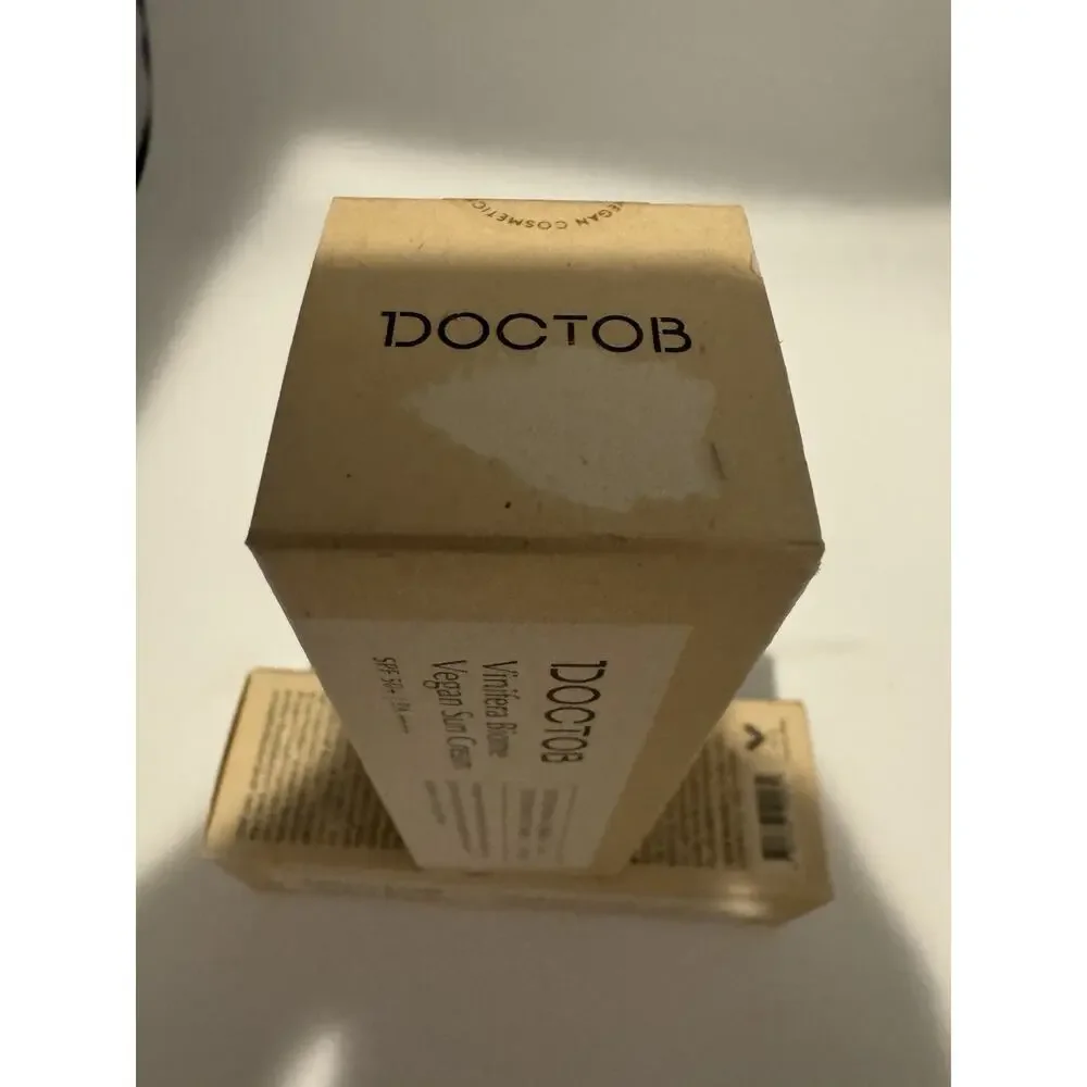 DOCTOB Vinifera Biome Vegan Sun Cream SPF50+ 1.69 fl. oz. NIB Sealed Exp 11/27